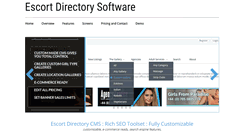 Desktop Screenshot of escortdirectorysoftware.com